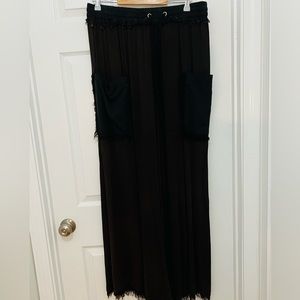 Free People Wide Leg Drawstring Pants
